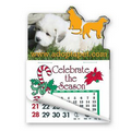 Stock Dog & Cat Shape Calendar Pad Magnets W/Tear Away Calendar